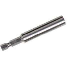 IRWIN 3557123B Bit Holder with C-Ring, 1/4 in Drive, Hex Drive, 1/4 in Shank, Hex Shank, Steel
