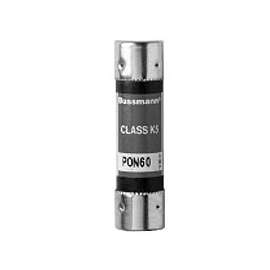 Bussmann PON60 Fuse, 60 A, 250 VAC, 10 kA Interrupt, Fiberglass Body, PON, Cartridge, Time Delay Fuse