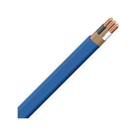 Romex 55137376 Building Wire, 14 AWG Wire, 2 -Conductor, 75 m L, Copper Conductor, PVC Insulation, Nylon Sheath