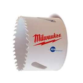 Milwaukee 49-56-0127 Hole Saw, 2-1/8 in Dia, 1-5/8 in D Cutting, 5/8-18 Arbor, Bi-Metal Cutting Edge
