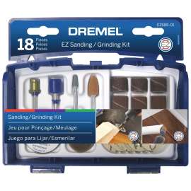 DREMEL EZ686-01 Sanding/Grinding Accessory Set, 60/120/180/240-Grit