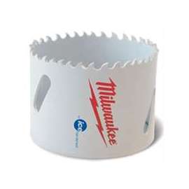 Milwaukee 49-56-0233 Hole Saw, 4-1/2 in Dia, 1-5/8 in D Cutting, 5/8-18 Arbor, Bi-Metal Cutting Edge