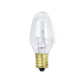 Feit Electric BP4C7/4/CAN Incandescent Bulb, 4 W, C7 Lamp, Candelabra E12 Lamp Base, 2700 K Color Temp