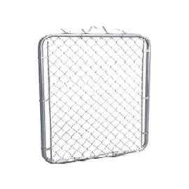 Stephens Pipe & Steel GTB03636 Fence Walk Gate, 36 in W Gate, 36 in H Gate, 12.5 ga Frame Tube/Channel, Gray