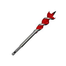 Milwaukee 48-13-0108 Auger Drill Bit, 1-1/4 in Dia, 6-1/2 in OAL, 1/4 in Dia Shank, Hex Shank