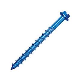 Buildex Tapcon BX51002 Concrete Anchor, 3/16 in Dia, 1-1/4 in L, Climaseal