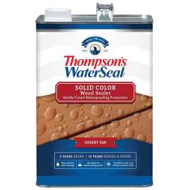 Thompson's WaterSeal TH.091701-16 Waterproofing Stain, Desert Tan, 1 gal