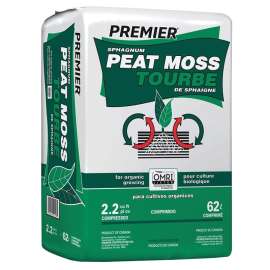 Premier 0128P Peat Moss, 2.2 cu-ft Bale