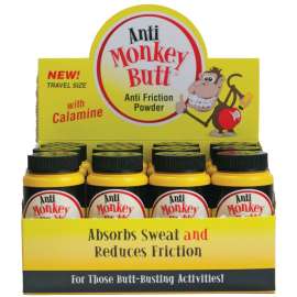 Anti Monkey Butt 817015 Anti-Friction Powder, 1.5 oz Bottle