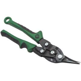 Crescent Wiss M2X Aviation Snip, 3 in Length of Cut, Molybdenum Steel Blade, Green Handle, 4-1/4 in OAL