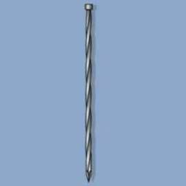 Duchesne 21402160 Finishing Nail, Ardox, 10d, 3 in L, Steel, Bright, Thin Head, Spiral Shank, Gray, 100
