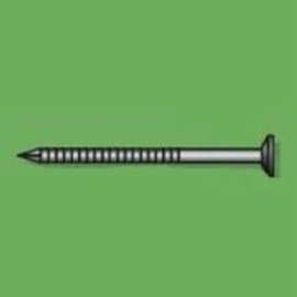 Duchesne 20440966 Inter Drywall Nail, 4d, 1-1/2 in L, Steel, Blued, Flat Head, Ring Shank, 800
