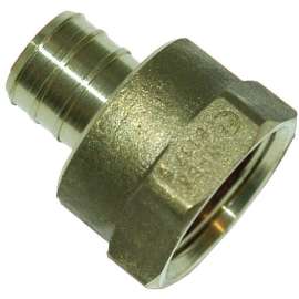 Waterline 1445266 Non-Swivel Pipe Adapter, 3/4 in, PEX x FPT