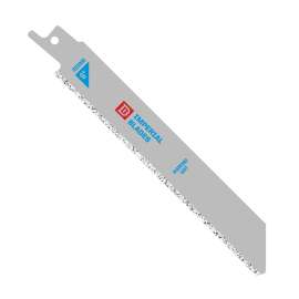 IMPERIAL BLADES IBDIM6-1 Reciprocating Saw Blade, 6 in L, Diamond Cutting Edge