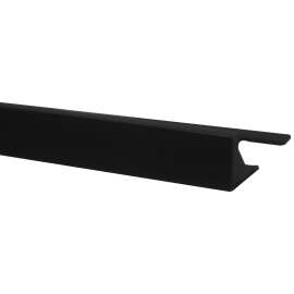 SHUR-TRIM ET2150SAB08 Flat Tile Edge, 8 ft L, 5/16 in W, Aluminum, Satin Antique Bronze