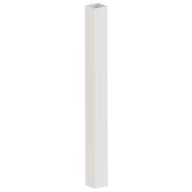 RDI 61109087 Post Sleeve, 39 in L Nominal, 4 in W Nominal, White