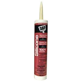 DAP 73448 Sealant, Almond, 24 hr Curing, -35 to 140 deg F, 300 mL Cartridge