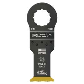 IMPERIAL BLADES SuperCut IBSCT336-1 Oscillating Blade, 1-1/4 in, TiN Coated Bi-Metal