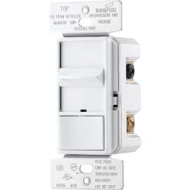 Eaton Wiring Devices SI06P-W-2K Slide Dimmer, 120 V, 600 W, Halogen, Incandescent Lamp, 3-Way, White
