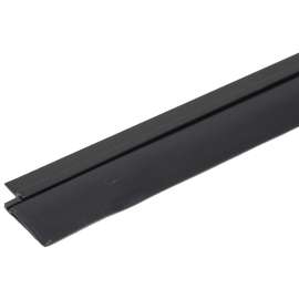 Loxcreen Self-Adhesive Cinch Door Seal Bottom, Aluminum and Vinyl, Brown