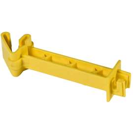 Zareba IT5XY-Z Snap-On Extender Insulator, Aluminum/Polywire/Steel, Polyethylene, Yellow