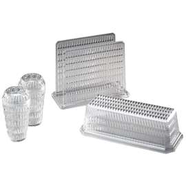 Arrow Plastic Crystal Image Series 00202 Butter Dish, Glass, Clear