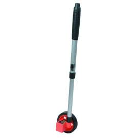 Crescent Lufkin PSMW18N Compact Measuring Wheel, 999 ft 11 in, 4 in Wheel, Rubber Wheel, Plastic, Orange