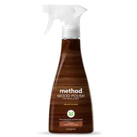 Method Furniture Polish Spray, 12 oz, Spray Bottle, Liquid, Almond