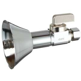 Dahl 511-PX3LE-31 Ball Valve, 1/2 x 3/8 in Connection, Crimp x Compression, Manual Actuator, Brass Body
