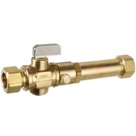 Dahl 521LB-33-33LD-CLM Replacement Valve, 5/8 x 5/8 in Connection, Compression, Manual Actuator, Brass Body
