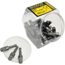 Eazypower 00480 Socket Adapter, 3/8 in Drive, Square Drive, Steel