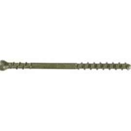 CAMO 345228S Deck Screw, 11 in L, Trim Head, T15 Drive, Stainless Steel