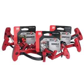 GB CW-MULTI-1L2M3S Cable Wraptor, Stainless Steel