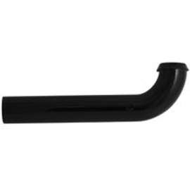 Plumb Pak PPC66-15B Wall Tube, 1-1/4 in, 8 in L, Plastic, Black