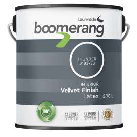boomerang 5183-38L19 Interior Paint, Thunder, 3.78 L