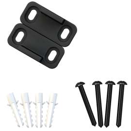 Onward 246204101MATR Door Guide, Plastic, Black, Floor Mounting