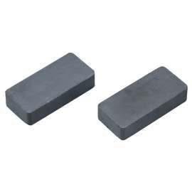 Onward 47847R Block Magnet, Black, 1-7/8 in L, 7/8 in W, 3/8 in H