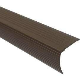 SHUR-TRIM MD31276 Stair Edging, 36 in L, Aluminum