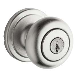 Weiser 9GA5310-049 Entry Door Knob, Satin Chrome