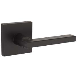 Weiser Halifax Series SPSL101 HFL 514 Passage Lever, 4-15/32 in L Lever, Iron Black