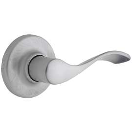 Weiser Belmont Series GLC101 BLM 26D Passage Lever, 3-3/4 in L Lever, Satin Chrome