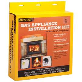 Pro-Flex PFSAGK-2000 Gas Appliance Installation Kit, For Pro-Flex CSST Flexible Gas Piping System