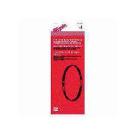 Milwaukee 48-39-0510 Band Saw Blade, 1/2 in W, 44-7/8 in L, 14 TPI, Bi-Metal