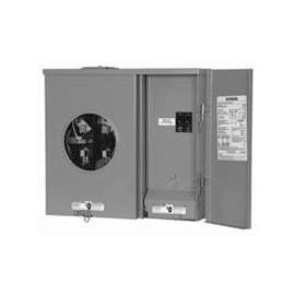 Siemens MM0202B1200RJB Meter Socket, 1 -Phase, 120/240 V, NEMA 3R Enclosure, Semi-Flush, Surface Mounting