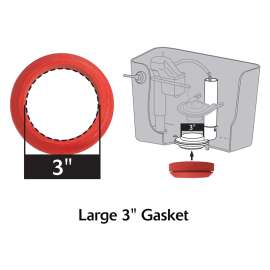 Korky 5030BP Tank-to-Bowl Gasket Kit