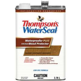 Thompson's WaterSeal THC043044-16 Wood Protector, Nutmeg Brown, 3.78 L