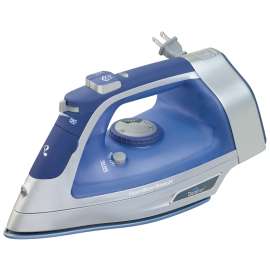 Hamilton Beach Durathon Series 19803 Retractable Cord Iron, 1500 W, Blue