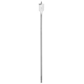Milwaukee 48-27-0501 Boring Bit, 1/2 in Dia, 6 in OAL, Flat Flute, 1/4 in Dia Shank, Hex Shank