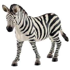 Schleich-S 14810 Figurine, 3 to 8 years, Zebra Female, Plastic