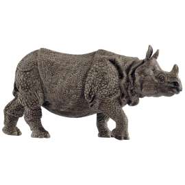 Schleich-S 14816 Figurine, 3 to 8 years, Indian Rhinoceros, Plastic